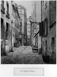 Rue Basse des Ursins, Paris, 1858-78
